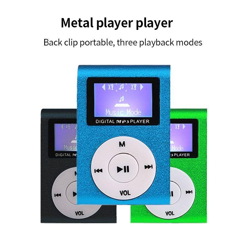 Lecteur MP3 Compact Écran Argent Autonomie Longue Pratique USB Plug Play-1