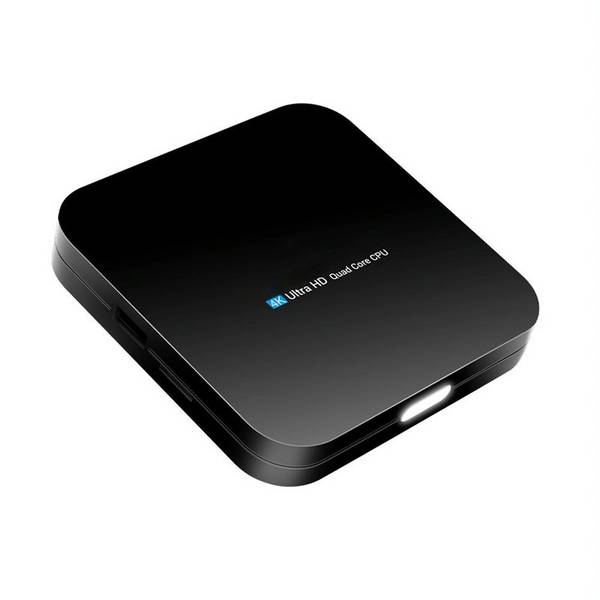 Box Android TV 4K Smart Quad Core 2GB RAM Streaming Ultime Noir YONIS