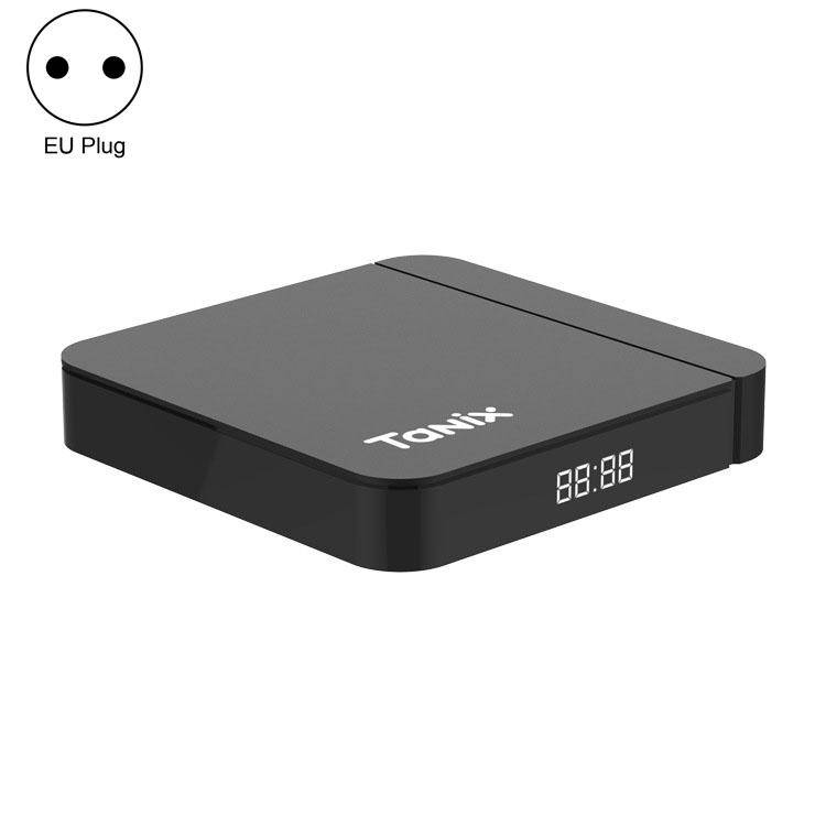 Box Android TV 4K Dual Wifi BT Smart Set Top Avec Android 11 Et 3D - Noir - Yonis-0