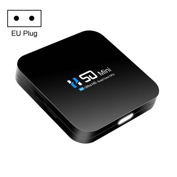Box Android TV 4K Smart Quad Core 2GB 32GB Ultra HD Streaming Noir YONIS