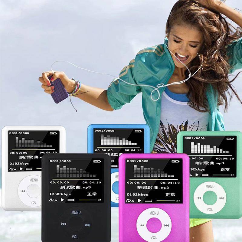 Lecteur MP4 Écran 1.8 Pouces FM Radio E-Book Calendrier - Rouge - Yonis-1