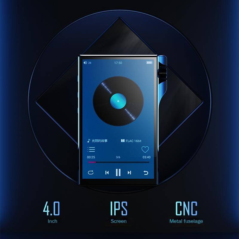 Lecteur MP3 4 Pouces 16GB Bluetooth Haute Résolution Audio HiFi YONIS-2