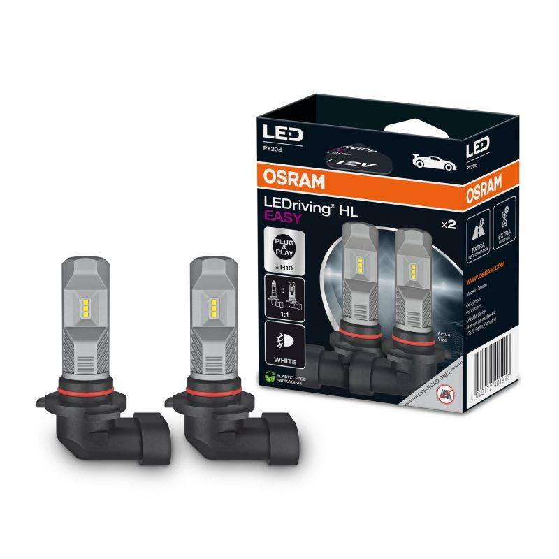 Kit 2 ampoules LEDriving HL EASY H10 ECO PACKAGING Osram 9145DWESY-2HB-3