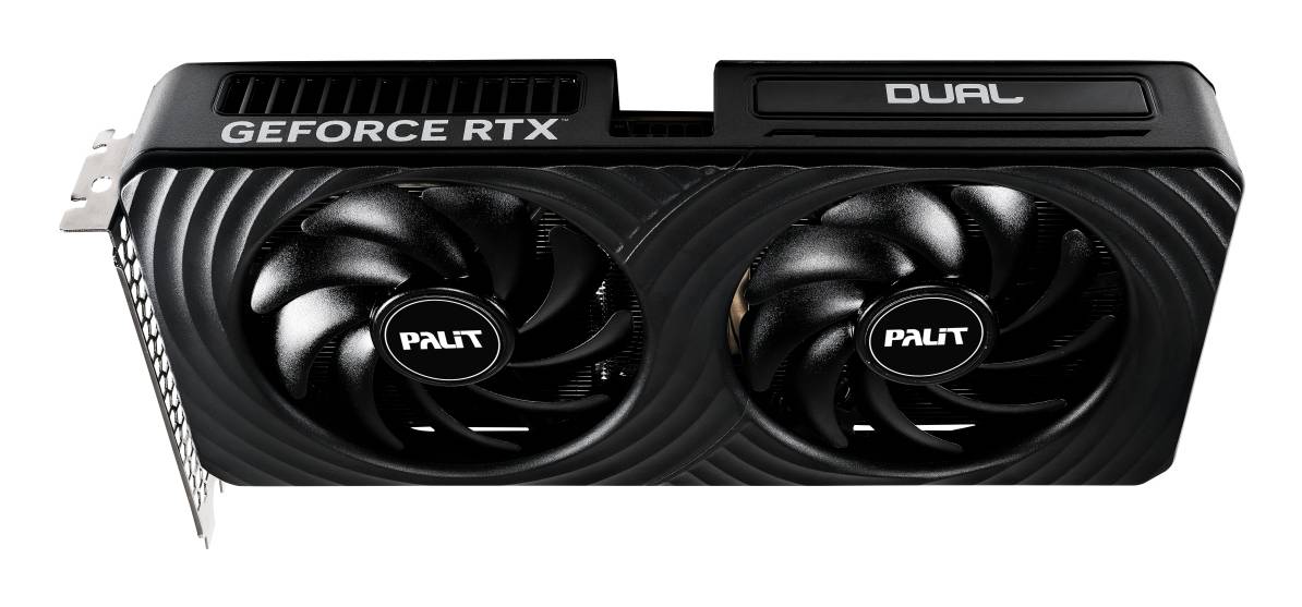 Palit GeForce RTX 5050 Dual, GeForce RTX 5050, 8 Go, GDDR6, 128 bit, 7680 x 4320 pixels, PCI Express 5.0-3