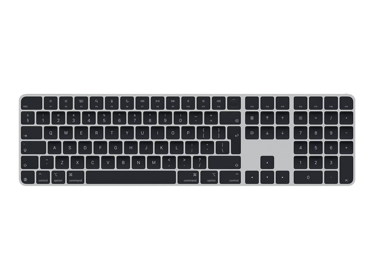 Apple Magic, Avec fil &sans fil, USB + Bluetooth, QWERTY, Noir-0