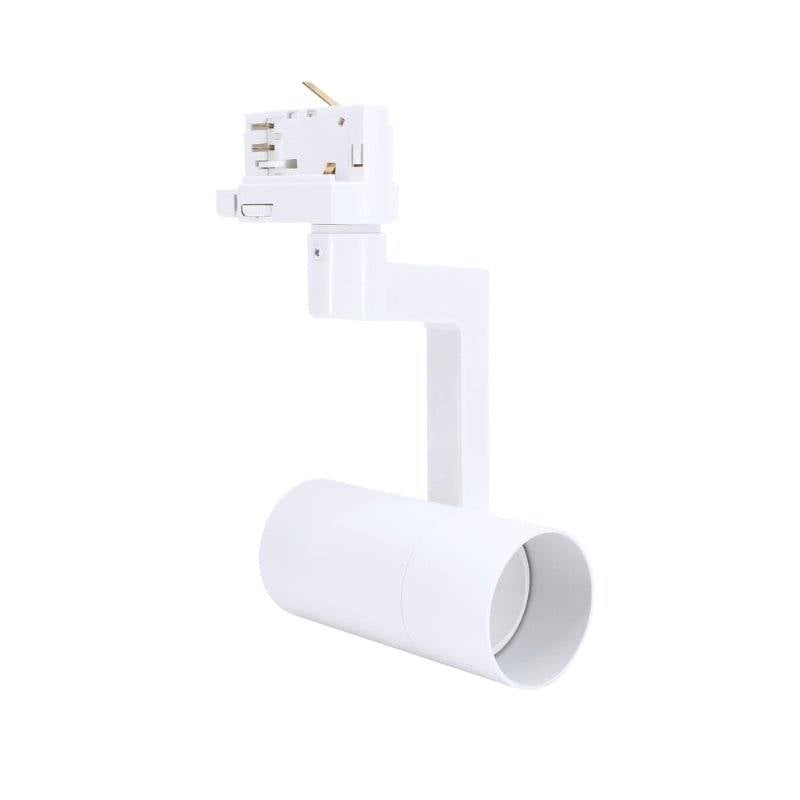 Spot LED sur Rail Triphasé BLANC 36° pour ampoule GU10 - SILAMP-0