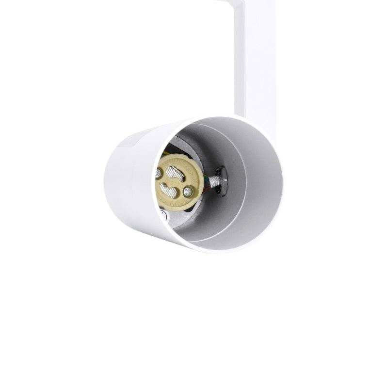 Spot LED sur Rail Triphasé BLANC 36° pour ampoule GU10 - SILAMP-4