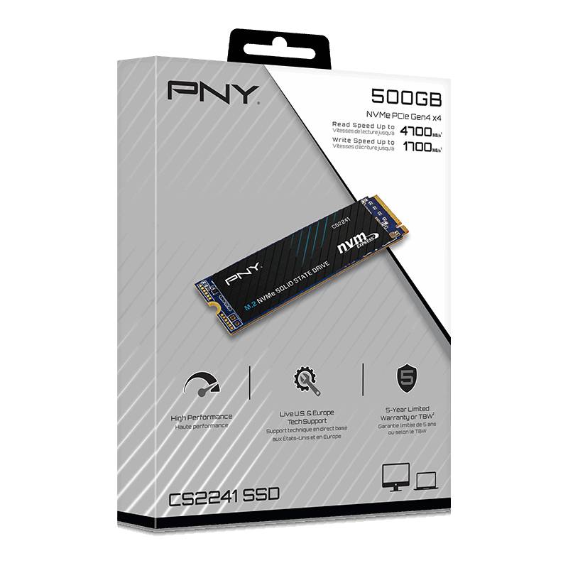 PNY CS2241 SSD 1TB M.2 2280 NVMe Gen4-3
