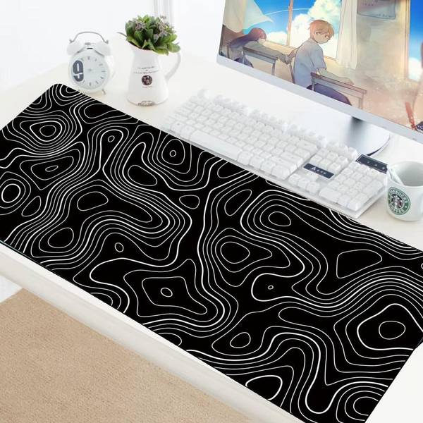 Tapis De Souris XXL Étanche Design Abstrait Pour Gamers Et Designers Abstract Fluid 31 YONIS