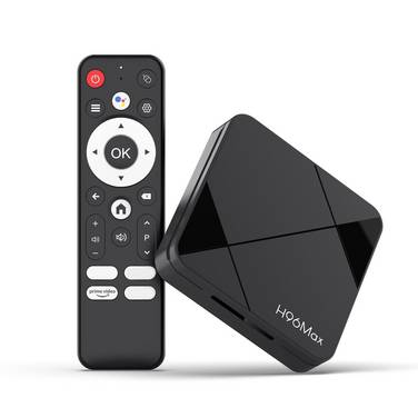 Box Android TV 4K UHD Avec Télécommande Et Android 14 Pour Streaming Fluide - Noir - Yonis