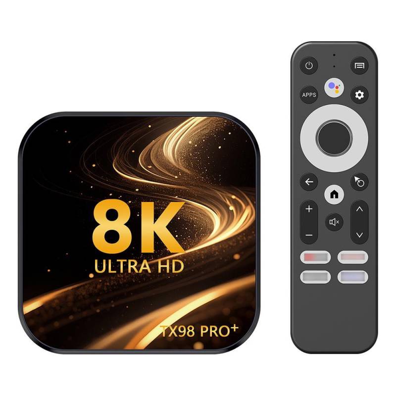 Box Android TV 8K UHD Smart 4GB 64GB Android 13 Télécommande Incluse YONIS-0