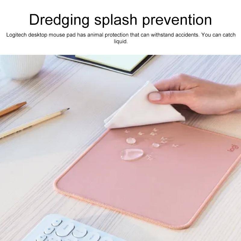 Tapis De Souris Rose Confortable Étanche Anti-Dérapant Pour Bureau Et Maison Rose YONIS-0