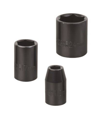 Lot de 10 douilles à choc 6 pans 12" 10 à 27 mm - RIBIMEX PRCCDC10CT-2