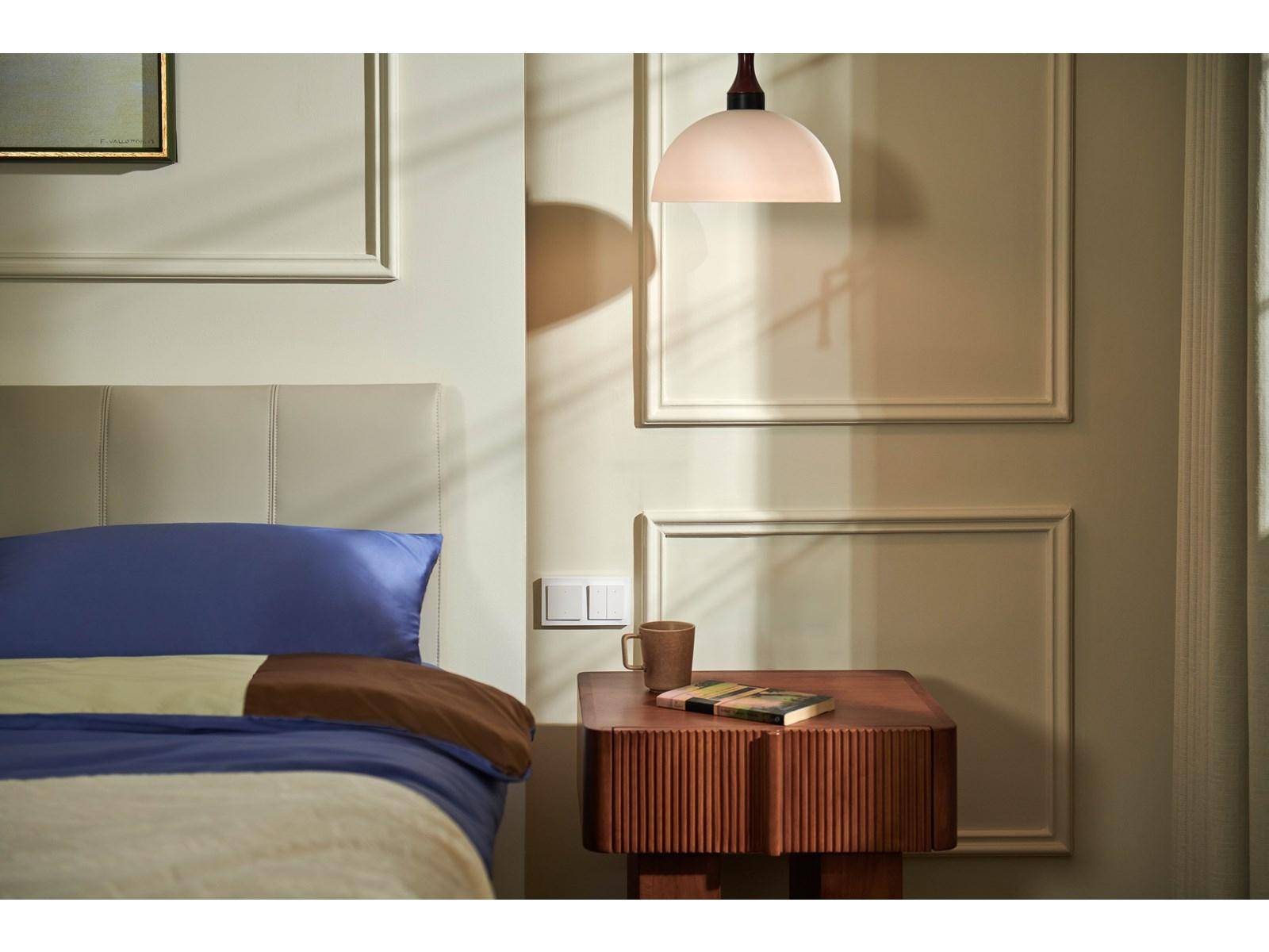 Interrupteur Intelligent Light Switch H2 EU 2 Boutons Éclairage-4