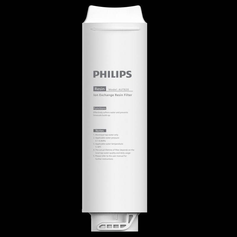 Pack de 2 filtres Resine pour Système filtration sous évier AUT1211 Philips PHAUT820/10-1