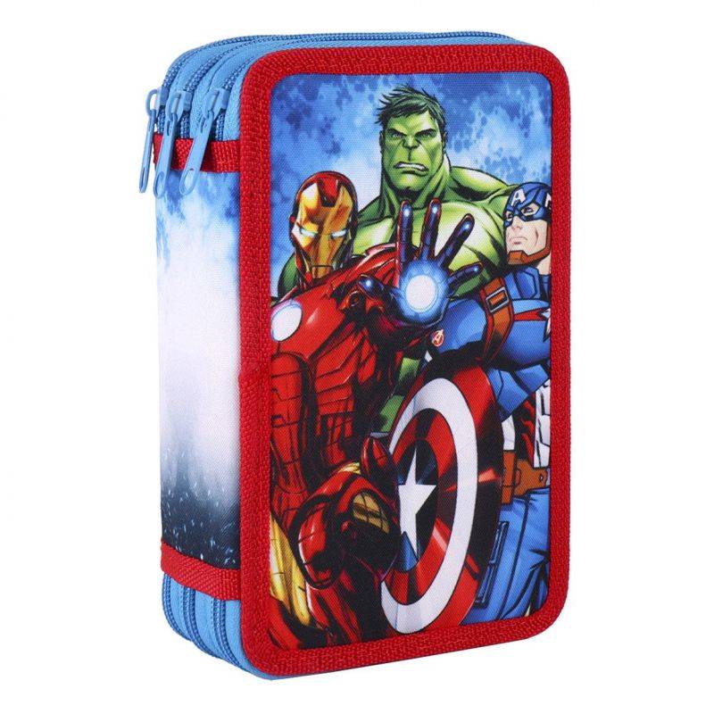 Plumier avec accessoires 3 niveaux Avengers 2700000398-1