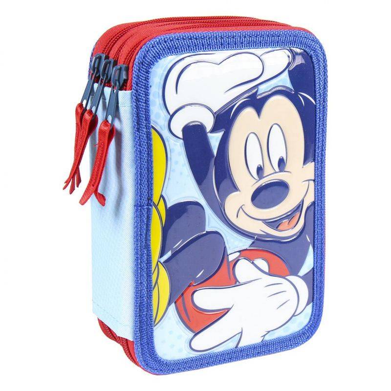 Plumier avec accessoires 3 niveaux Mickey 2100003041-1