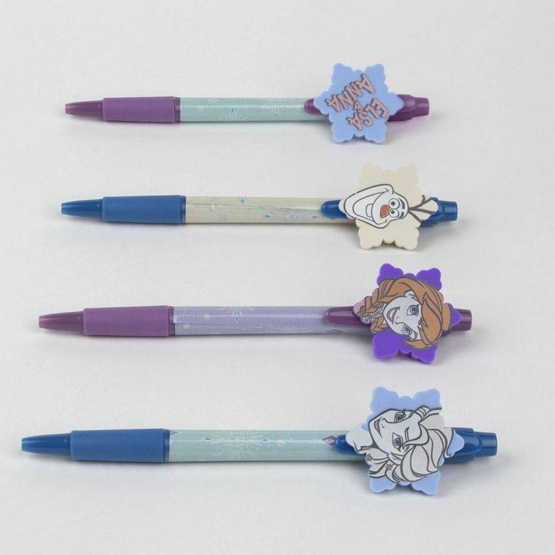 Stylos à bille Pack x4 Reine des neiges 2700000342-1