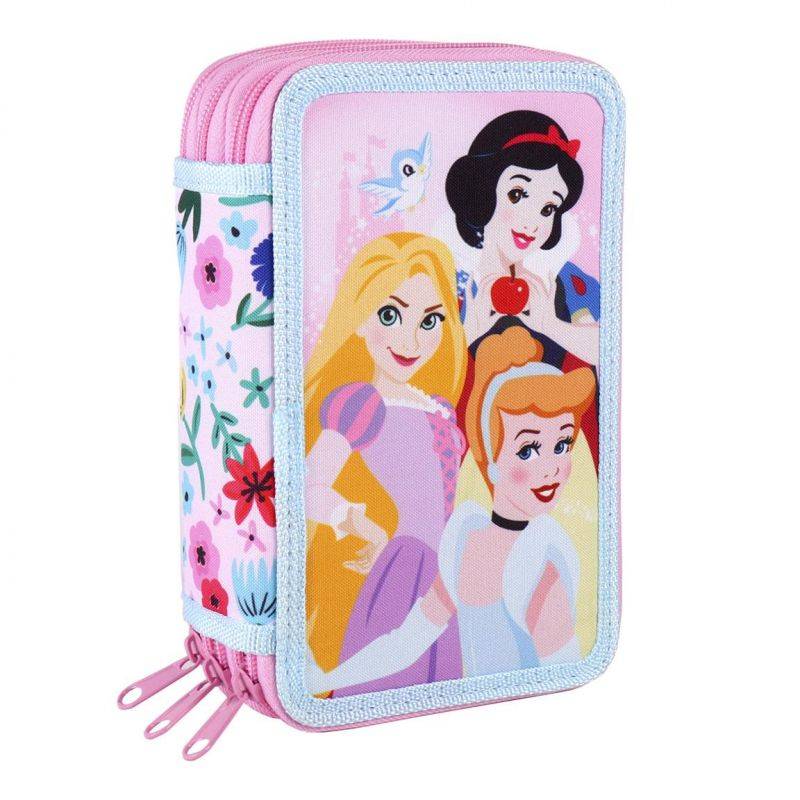 Plumier avec accessoires 3 niveaux Princesses 2700000401-0
