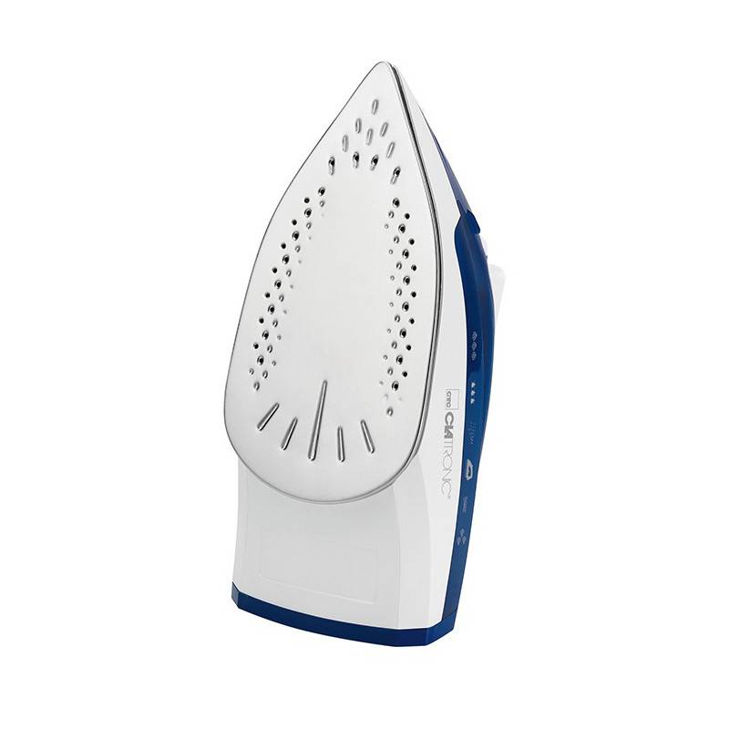 Fer à repasser vapeur 2200W Clatronic DB 3704 Blanc/bleu-4