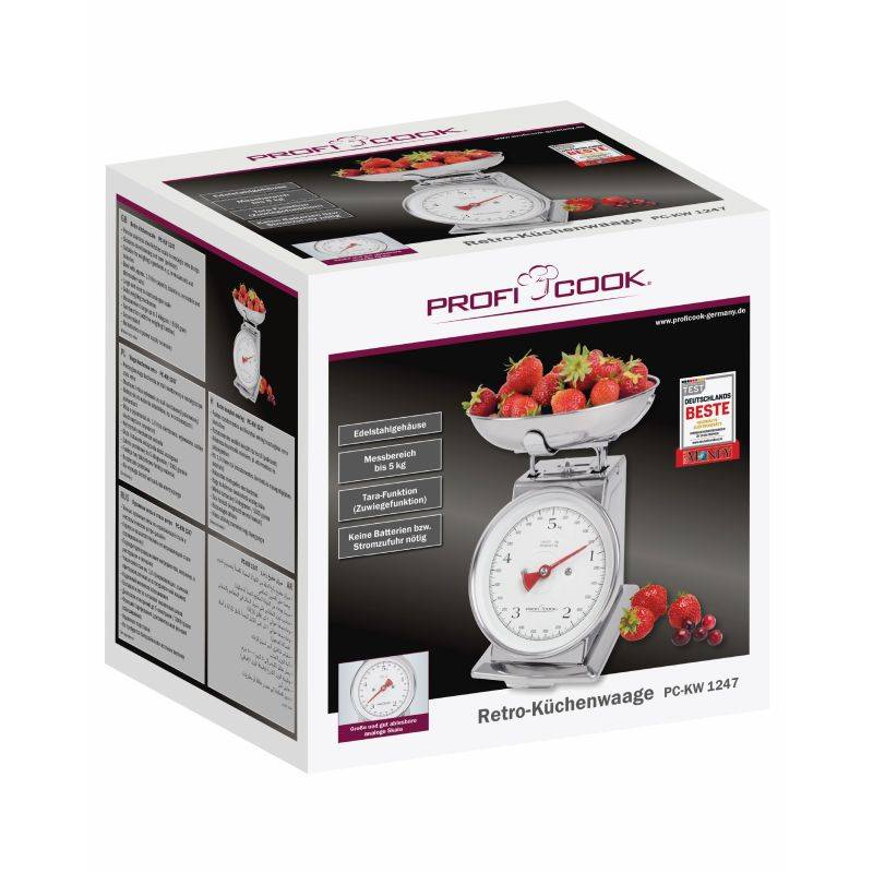 Balance de cuisine retro Proficook PC-KW1247-4