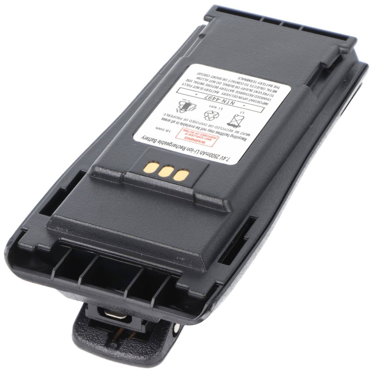 Batterie lithium-ion compatible avec Motorola DP1400, CP040 7,4 V 2500 mAh 18,5 Wh-3