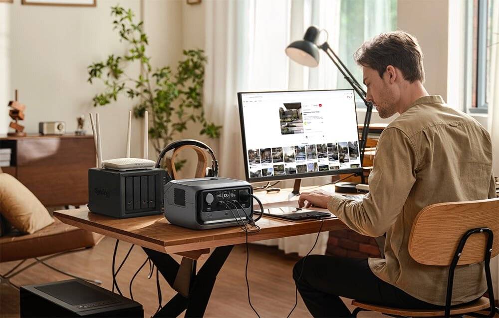 Image du prix pour ECOFLOW RIVER 3 PLUS Batterie externe LiFePO 4 noir avec régulateur de charge