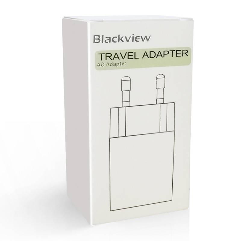 Blackview - Adaptateur Secteur USB Type-A (Charge rapide 5W) - Blanc - Emballage Original-0