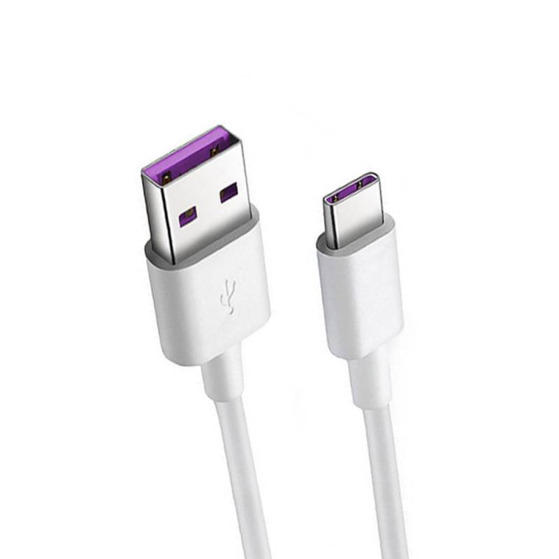 Huawei AP38 - Chargeur Voiture Complet - Adaptateur Fast Charge 2 Ports USB & Câble USB-C - Gris (Emballage Original)-4