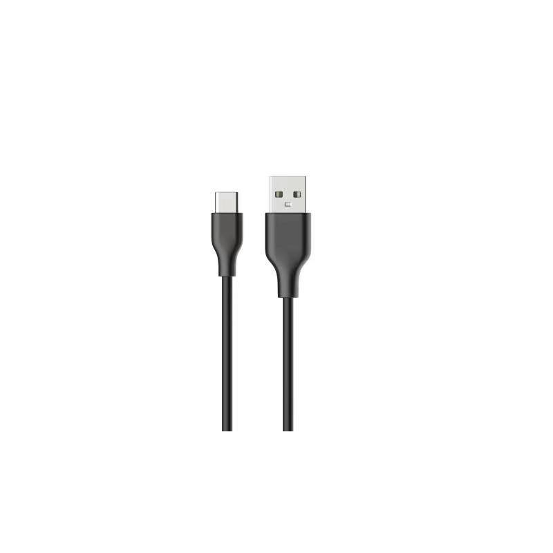 Konrow KCATCPB1- Câble USB Type C vers Type A (1m, 3A, Noir) - Emballage Original-1