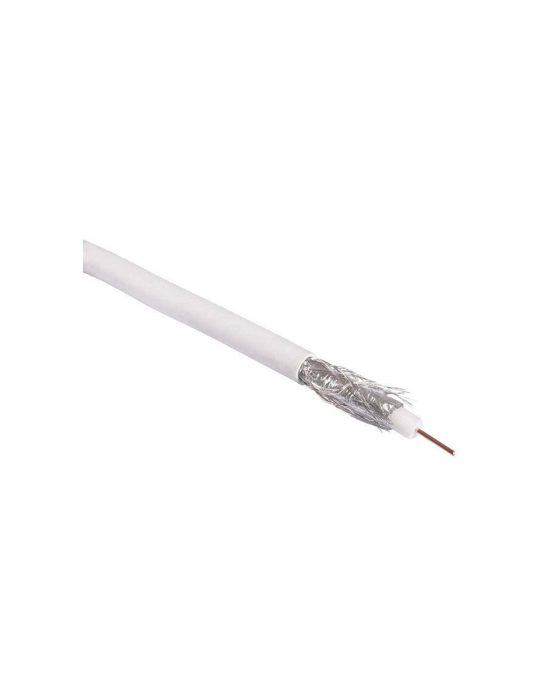 Cable Satellite Blanc L Couronne 25 M-0
