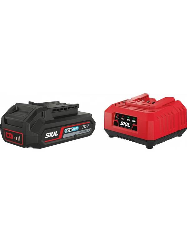 Kit Batterie Chargeur Skil 20v Alimentation Continue Pour Outils Skil - Skil