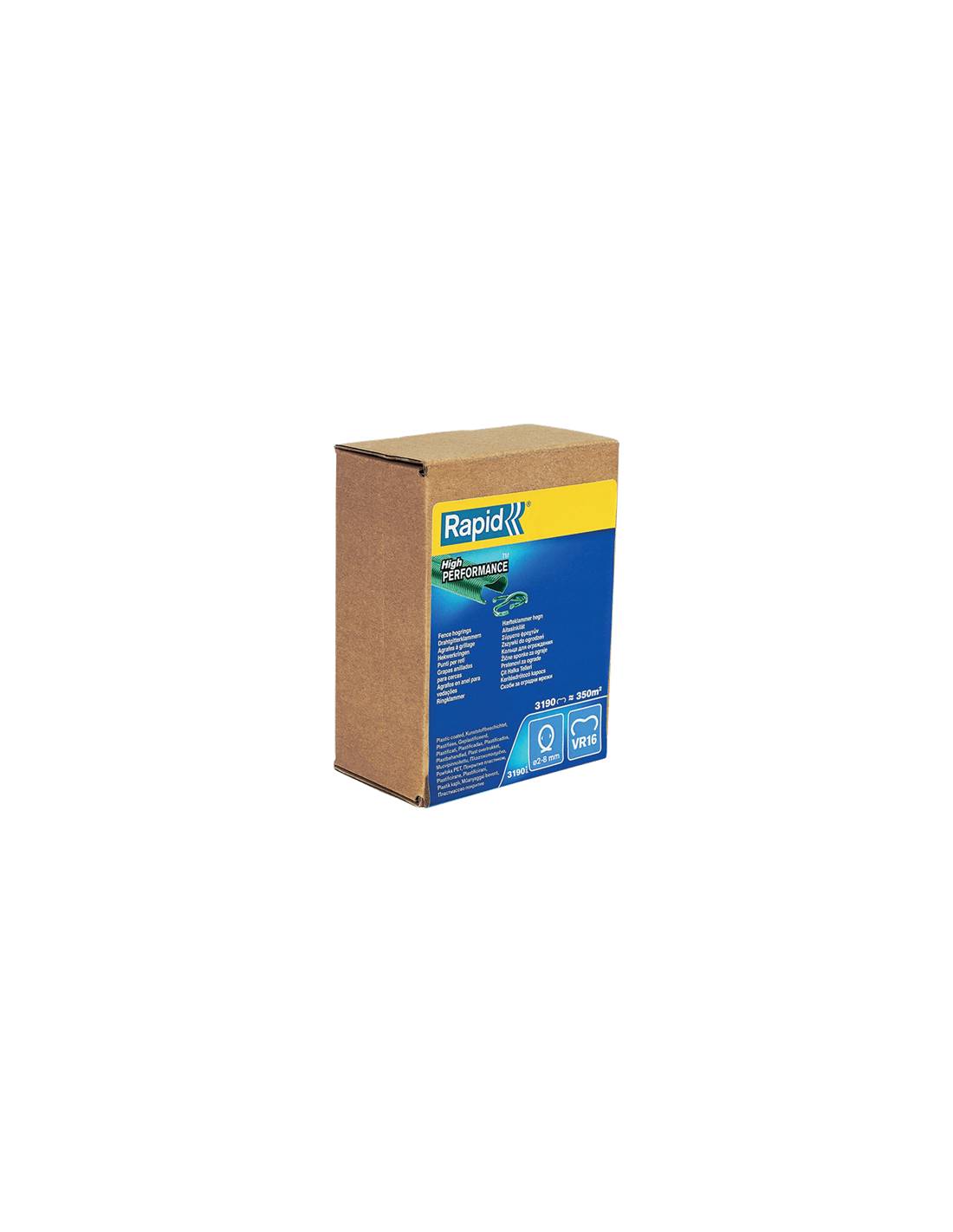 Agrafes Vr16 Grillage Vert Fixation Discrète Et Durable Pour Grillage - Rapid-0