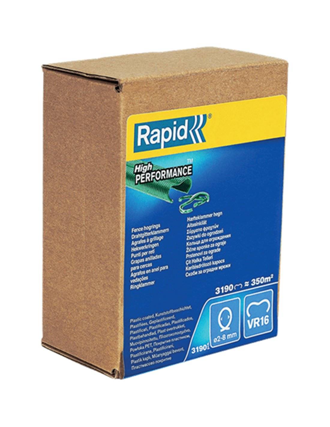 Agrafes Vr16 Grillage Vert Fixation Discrète Et Durable Pour Grillage - Rapid-2