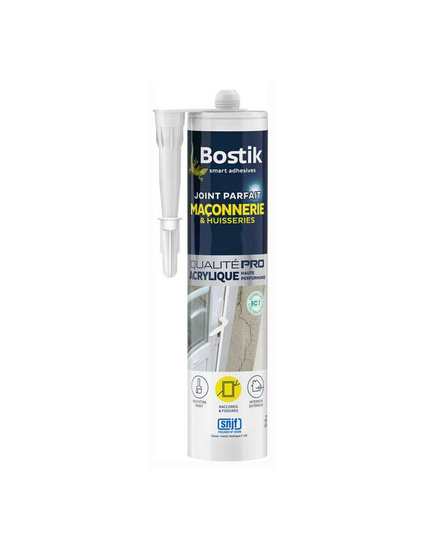 Joint Maçonnerie Blanc Bostik Mastic Acrylique étanchéité Maçonnerie - Bostik