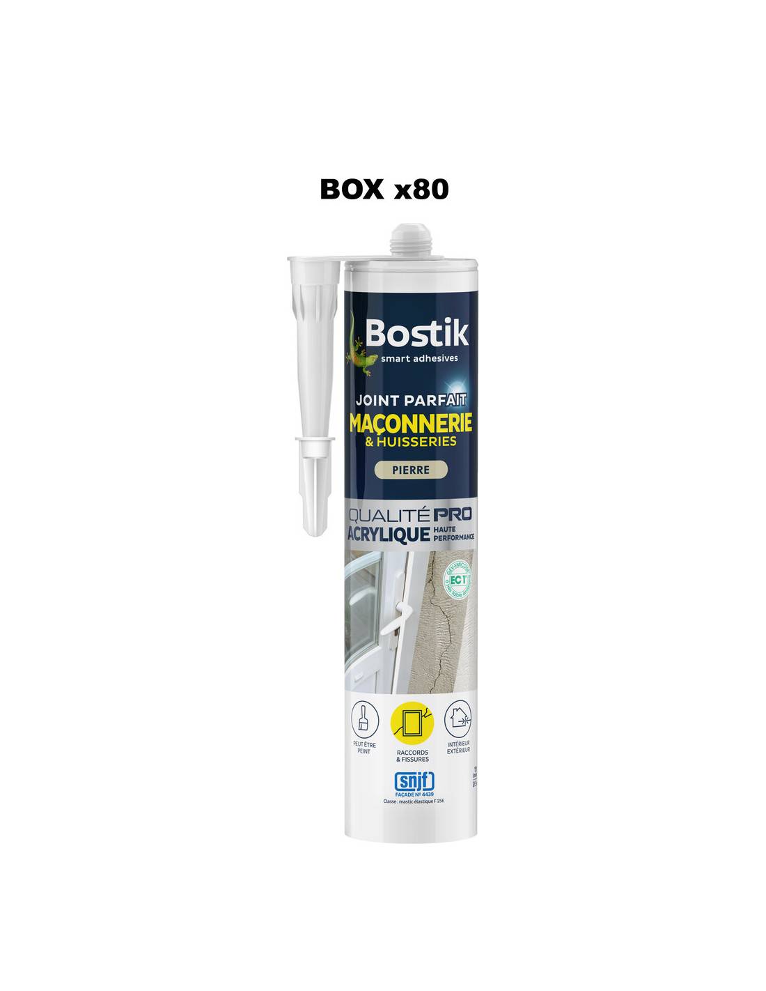 Joint Maçonnerie Blanc Bostik Mastic Acrylique étanchéité Maçonnerie - Bostik-1