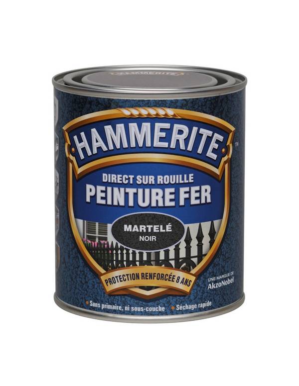Peinture Martelée Chataigne 0.75 Litre - Hammerite