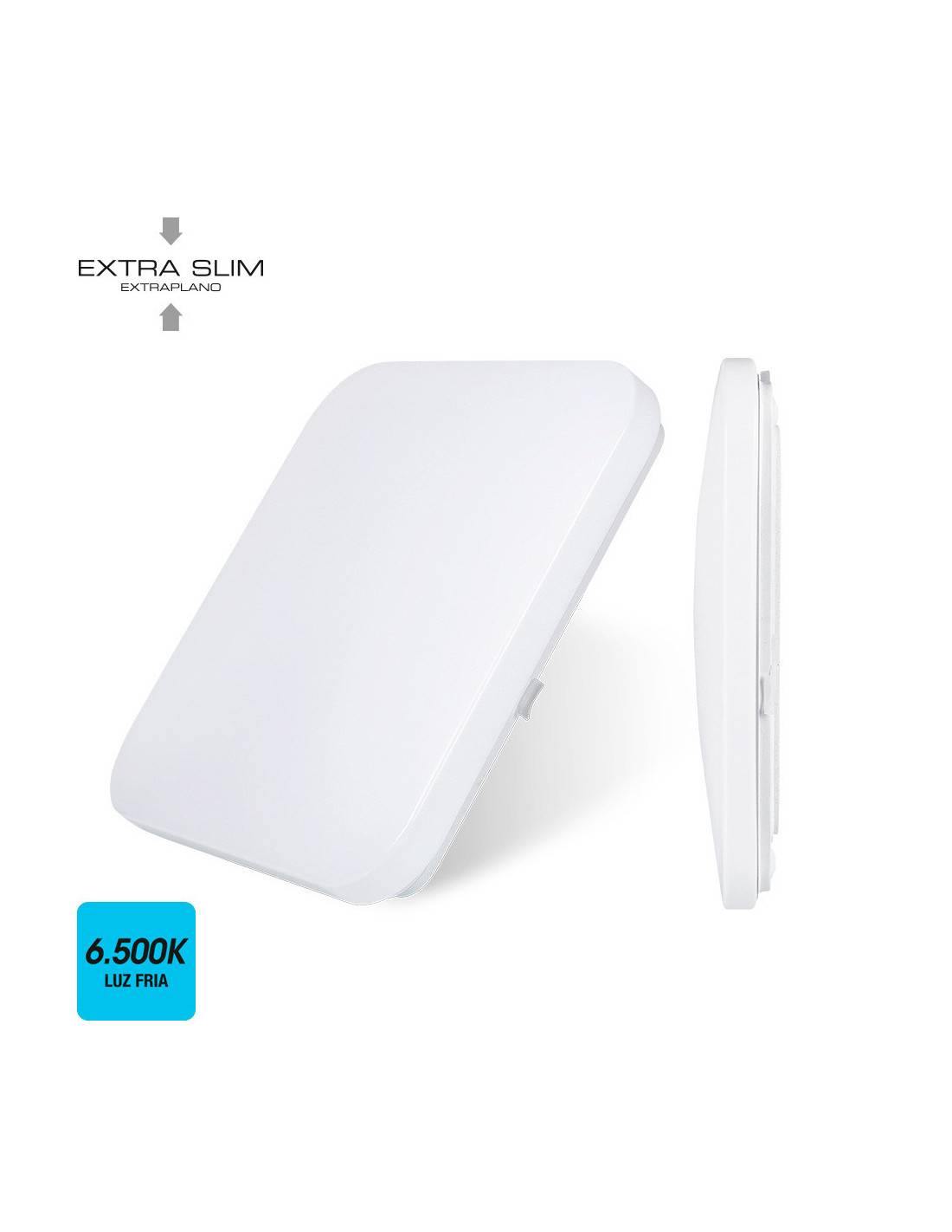 Applique Led Extra-plate 18w éclairage Led Puissant Et Design Ultra-fin - Edm-0
