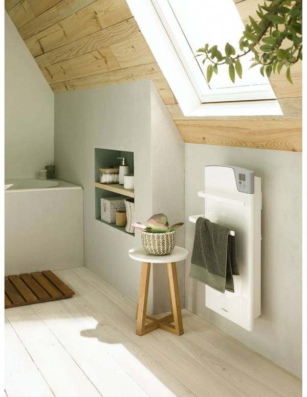 Sèche Serviettes Electrique 1400 W Compact Blanc Thermor 493151