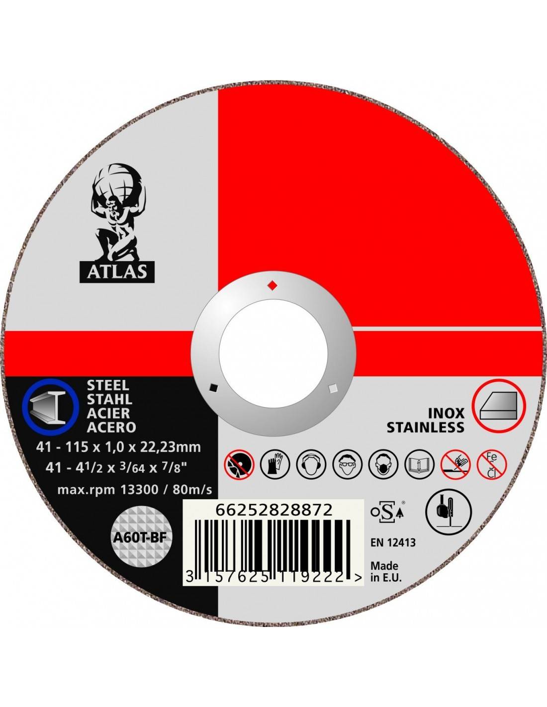 Disque Tronconner 125x1,0x22,2-0