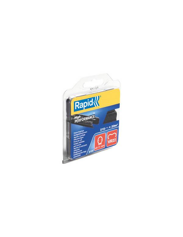 Agrafes Grillage Noir Rapid Fixation Robuste Et Discrète Pour Grillage - Rapid