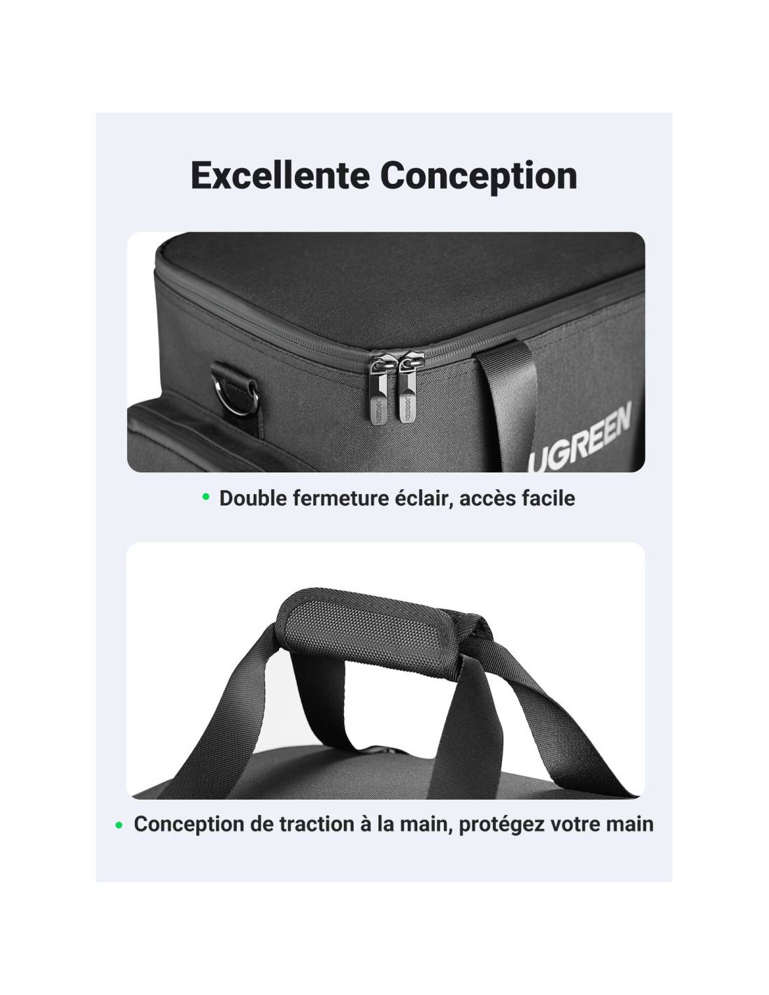 Sacoche Gs600 étanche Protection Robuste Et étanche Pour Power Station - Ugreen-2