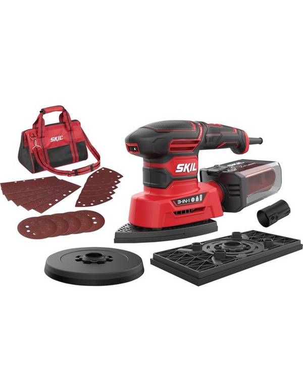 Skil Ponceuse 7280da Polyvalence Ponçage, Finition Rapide - Skil