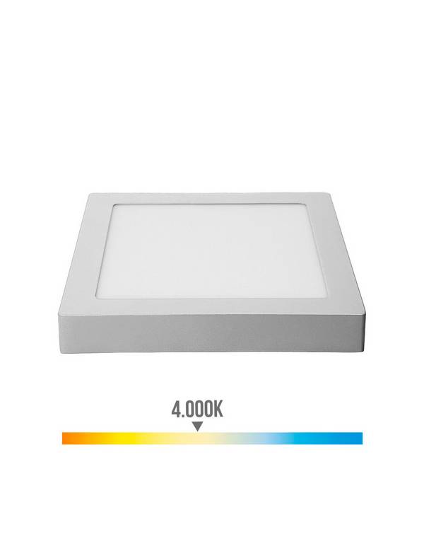 Downlight Led Carré Chrome 20w éclairage Led Puissant Et Design Moderne - Edm