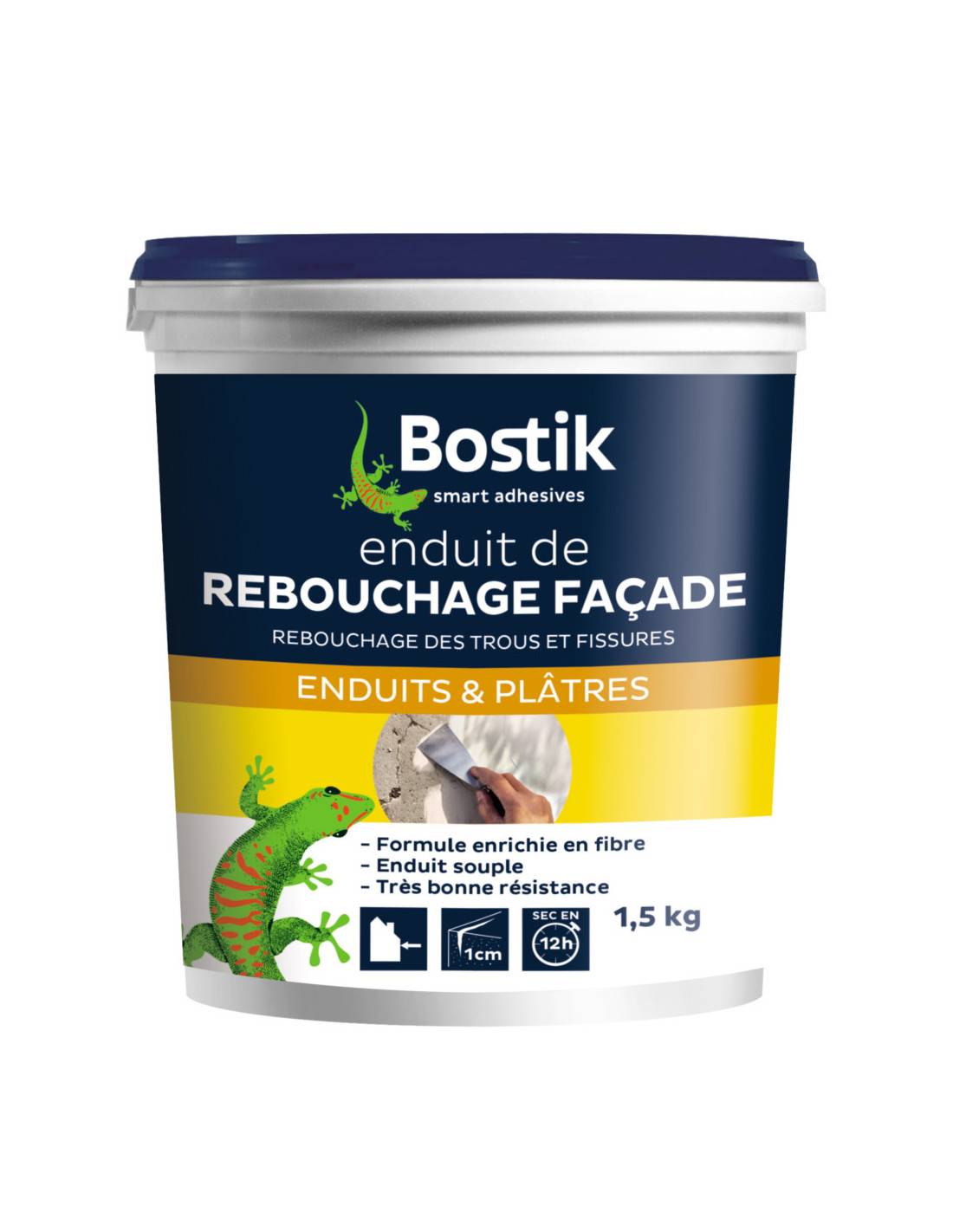 Rebouchage Façade Pâte 4 Kg - Bostik-0