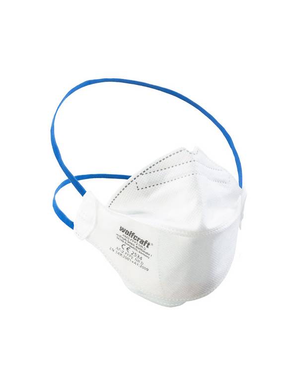 Pack 2 Masques De Protection Respiratoire Ffp2 Nr D 4945000 Wolfcraft