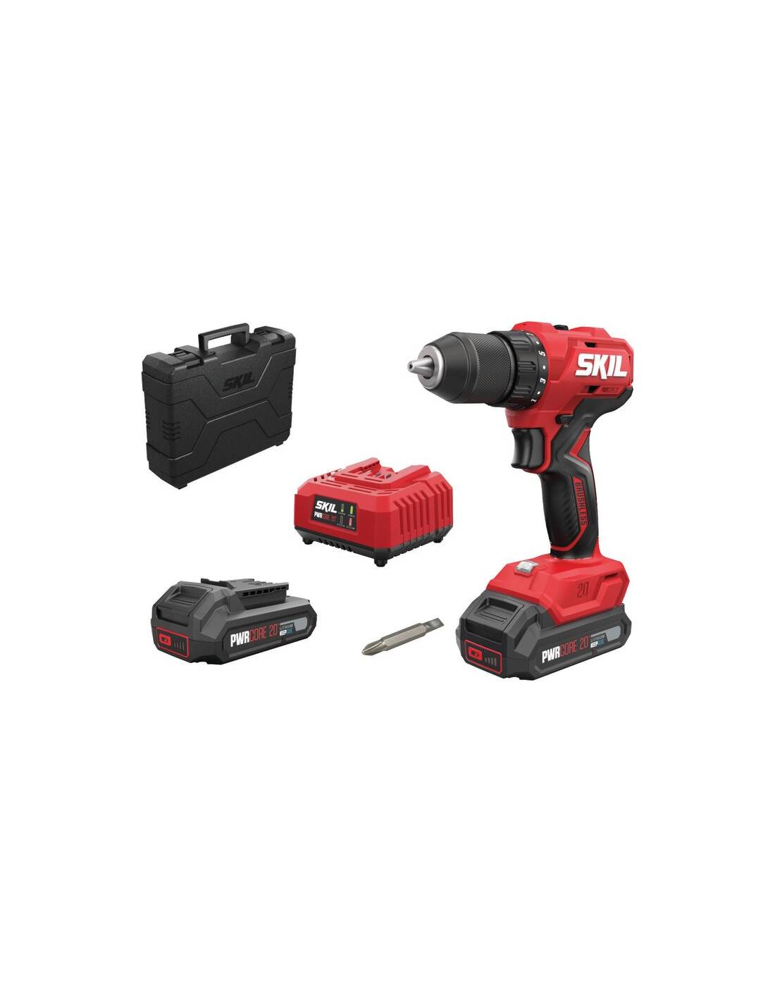 Perceuse Visseuse Skil 20v Moteur Brushless, Puissance 20v - Skil-0