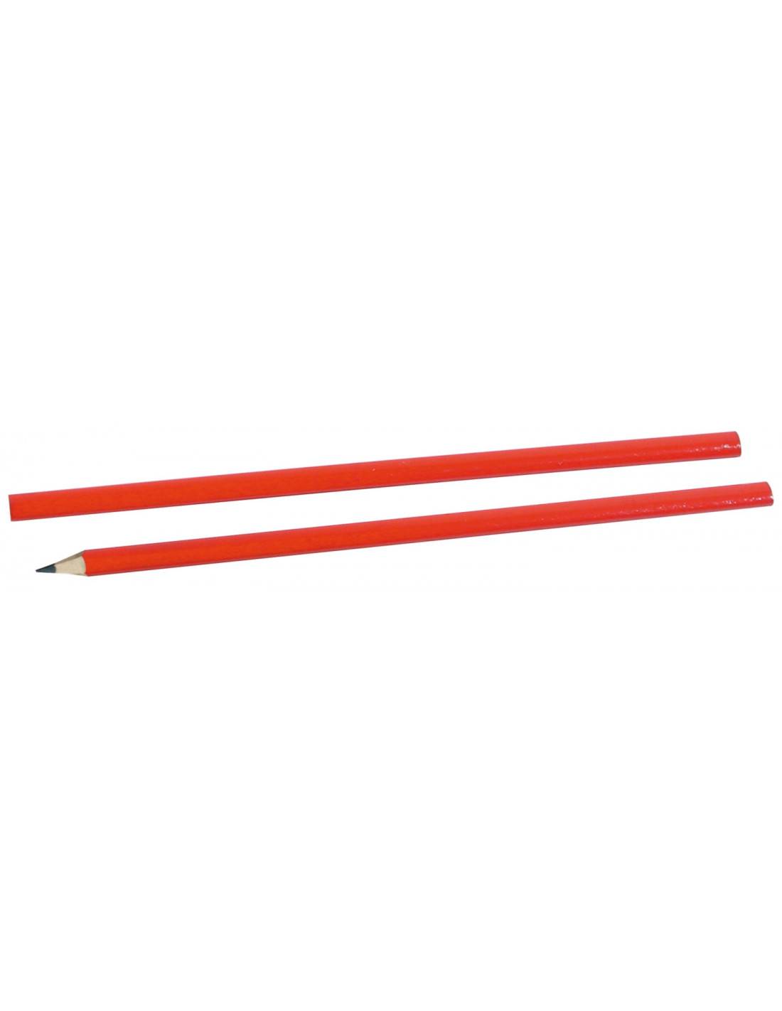 Crayon De Charpentier Rouge Taliaplast Marquage Visible Et Précis Sur Matériaux De Construction - Taliaplast-0