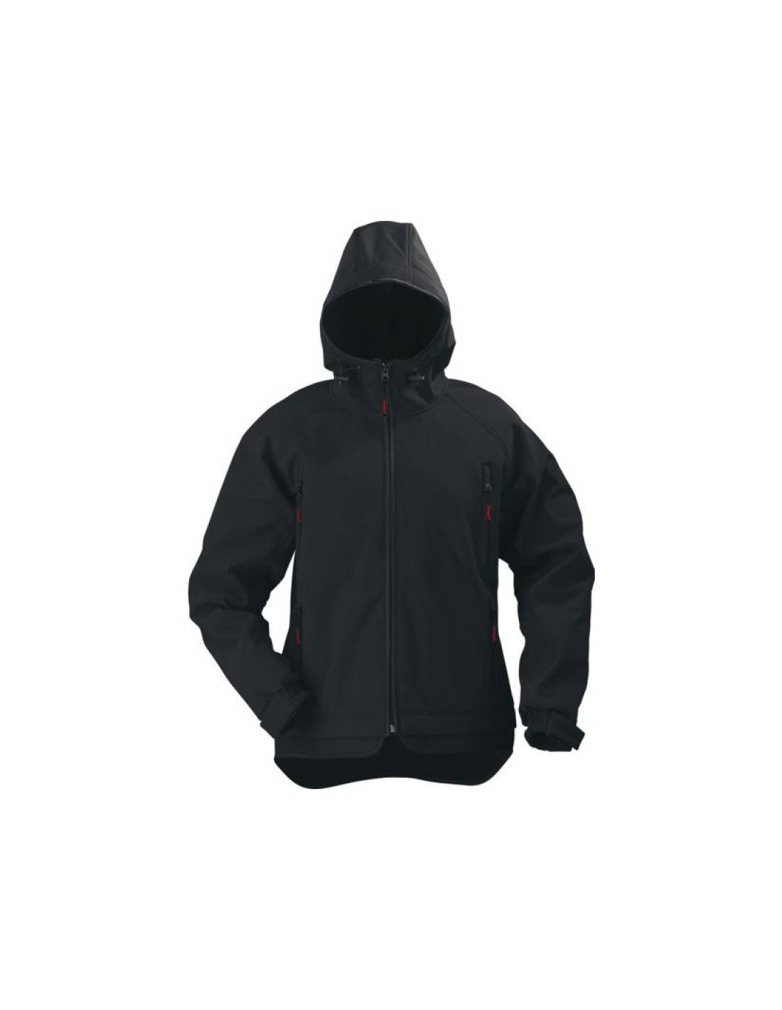 Veste Softshell Mixte Yin Noir Protection Coupe-vent Et Déperlante, Confort Thermique - Coverguard-0