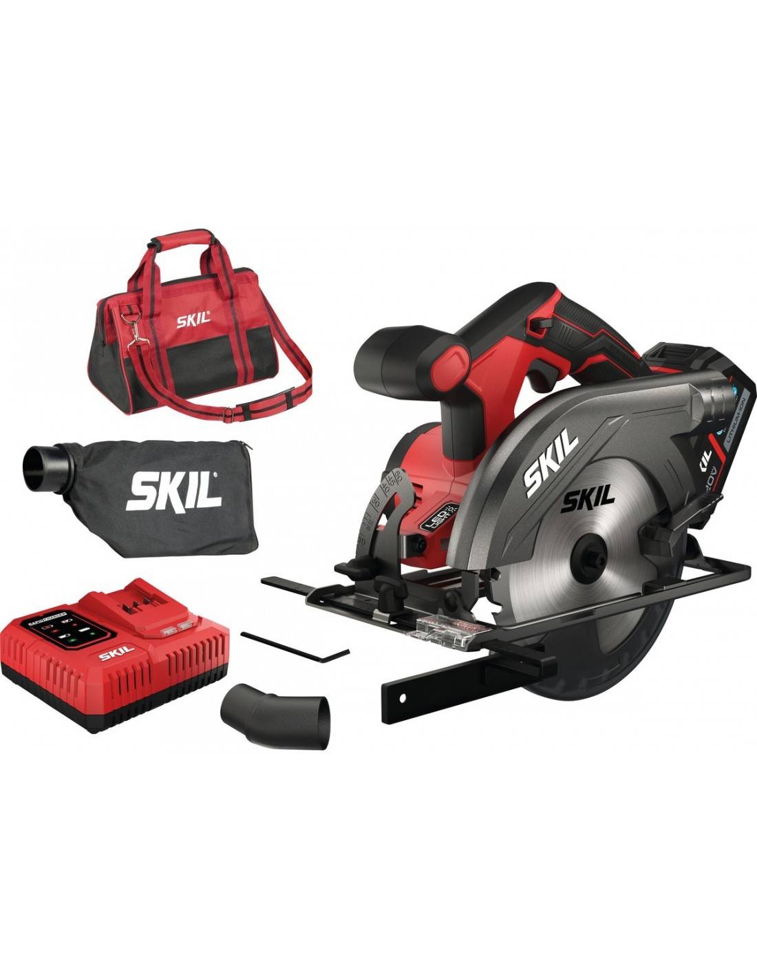 Scie Circulaire Skil 18v Performance Sans Fil Et Autonomie Prolongée - Skil-0